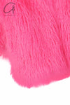 CHENPENG snowman fur coat CP22AWV001 pink
